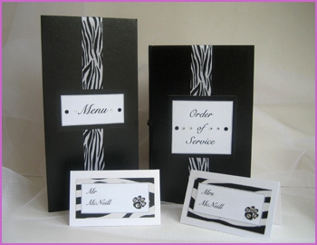 Bespoke zebra design
